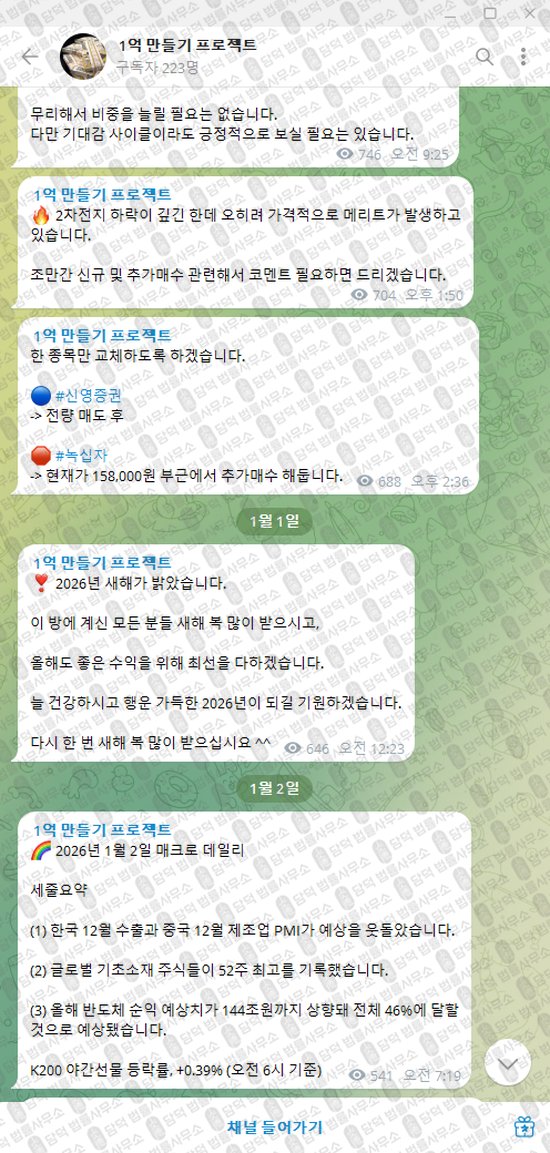 이 사진은 담덕법률사무소에서 캡쳐해둔 만들기(VIP) 웹사이트 캡쳐 사진이며 URL은 t.me 입니다.