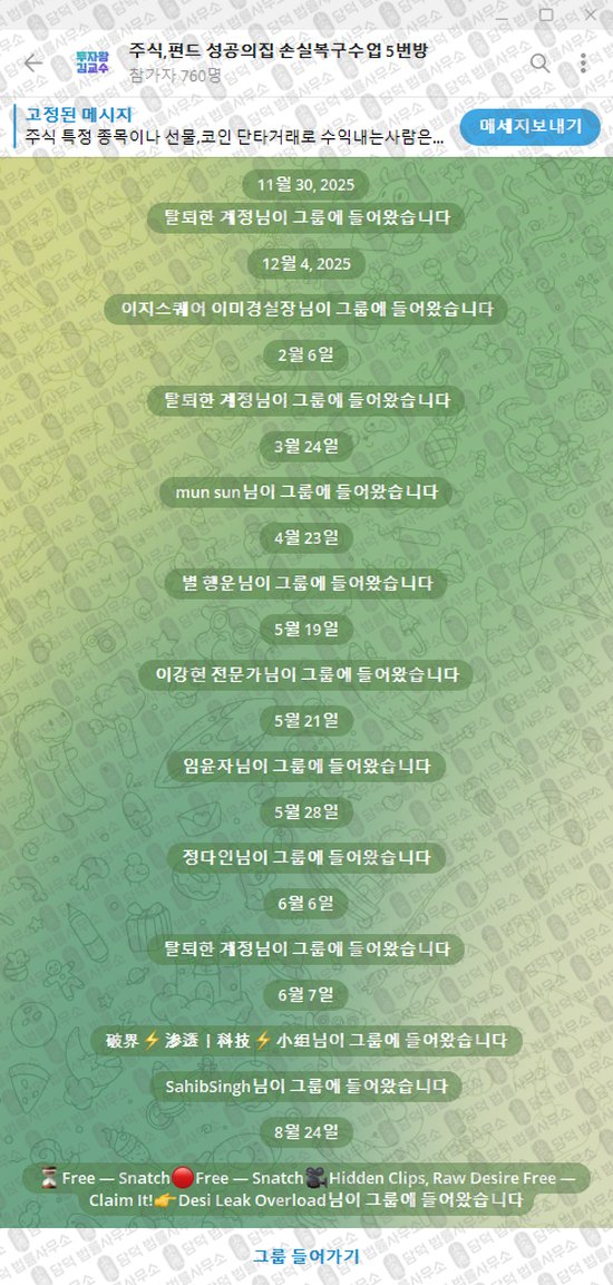 이 사진은 담덕법률사무소에서 캡쳐해둔 투자왕(VIP) 웹사이트 캡쳐 사진이며 URL은 t.me 입니다.