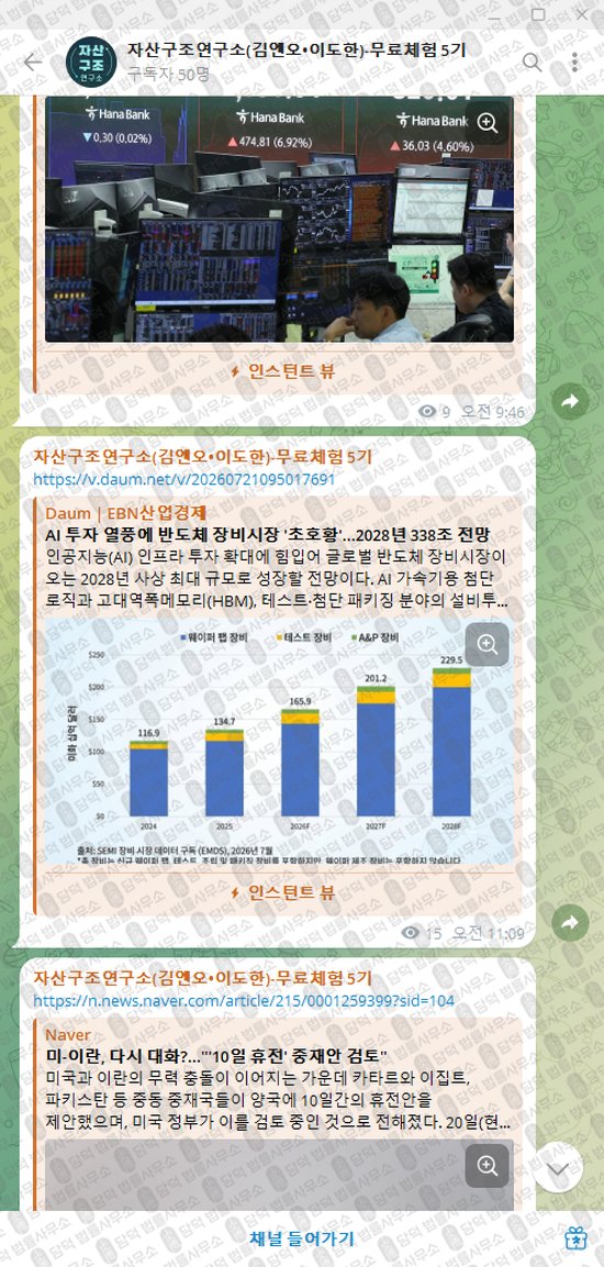 이 사진은 담덕법률사무소에서 캡쳐해둔 자산구조연구소(VIP) 웹사이트 캡쳐 사진이며 URL은 t.me 입니다.