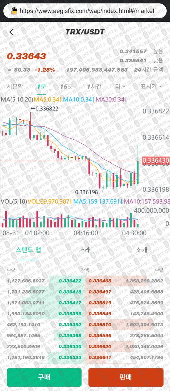 이 사진은 담덕법률사무소에서 캡쳐해둔 구글(AegisFiX) 웹사이트 캡쳐 사진이며 URL은 aegisfix.com 입니다.