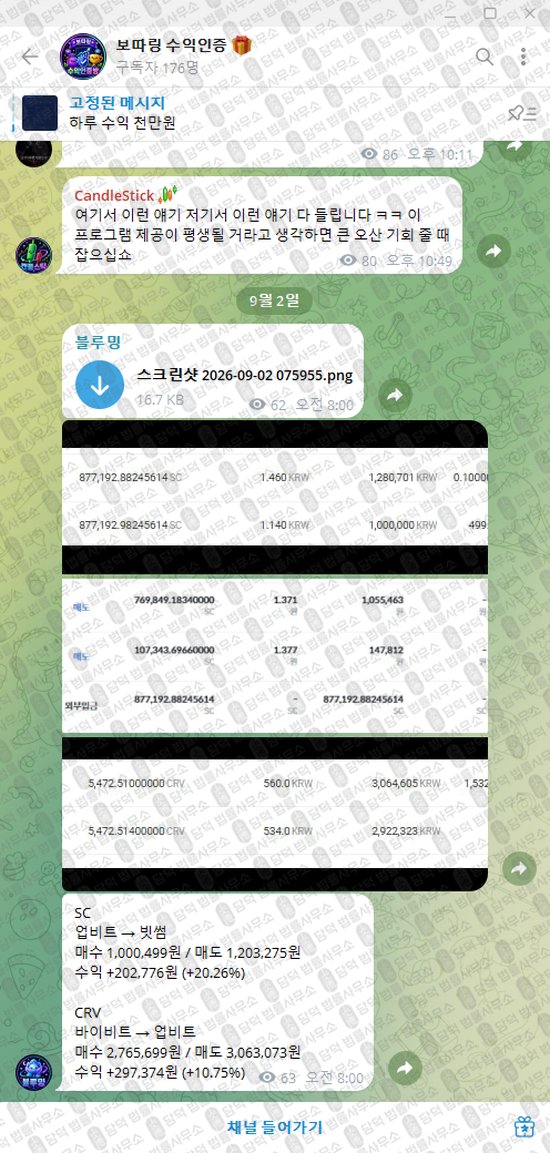 이 사진은 담덕법률사무소에서 캡쳐해둔 보따링(BODDARING) 웹사이트 캡쳐 사진이며 URL은 t.me 입니다.