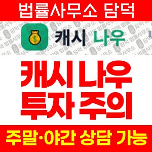 캐시나우(PIN) 사기 피해 정보 · 담덕법률사무소