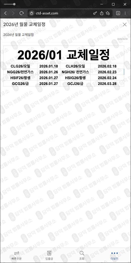 이 사진은 담덕법률사무소에서 캡쳐해둔 사칭(CITADEL) 웹사이트 캡쳐 사진이며 URL은 ctd-asset.com 입니다.