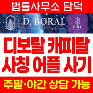 주의보(BORAL CAPITAL) 사기 피해 정보 · 담덕법률사무소