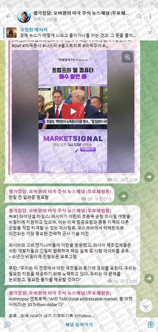 이 사진은 담덕법률사무소에서 캡쳐해둔 월가잡담(VIP) 웹사이트 캡쳐 사진이며 URL은 t.me 입니다.