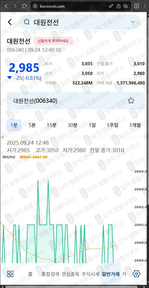이 사진은 담덕법률사무소에서 캡쳐해둔 어플(EVM Pro) 웹사이트 캡쳐 사진이며 URL은 bvcmnot.com 입니다.