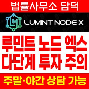 루민트(LUMINT NODE) 사기 피해 정보 · 담덕법률사무소