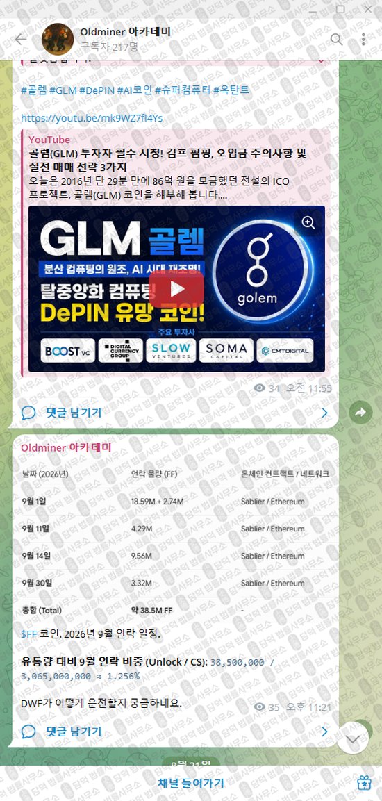 이 사진은 담덕법률사무소에서 캡쳐해둔 아카데미(Oldminer) 웹사이트 캡쳐 사진이며 URL은 t.me 입니다.