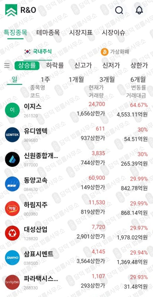이 사진은 담덕법률사무소에서 캡쳐해둔 투자사기(ROAR) 관련 자료 사진입니다.