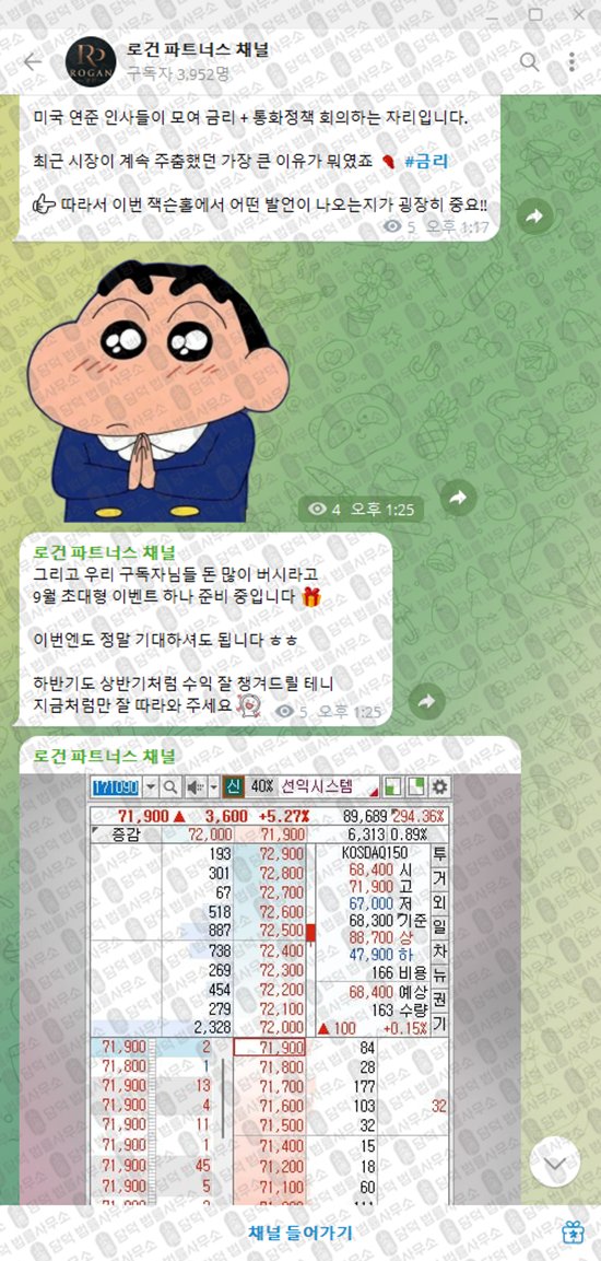 이 사진은 담덕법률사무소에서 캡쳐해둔 로건(VIP) 웹사이트 캡쳐 사진이며 URL은 t.me 입니다.