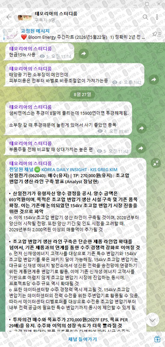 이 사진은 담덕법률사무소에서 캡쳐해둔 테오리아의(VIP) 웹사이트 캡쳐 사진이며 URL은 t.me 입니다.
