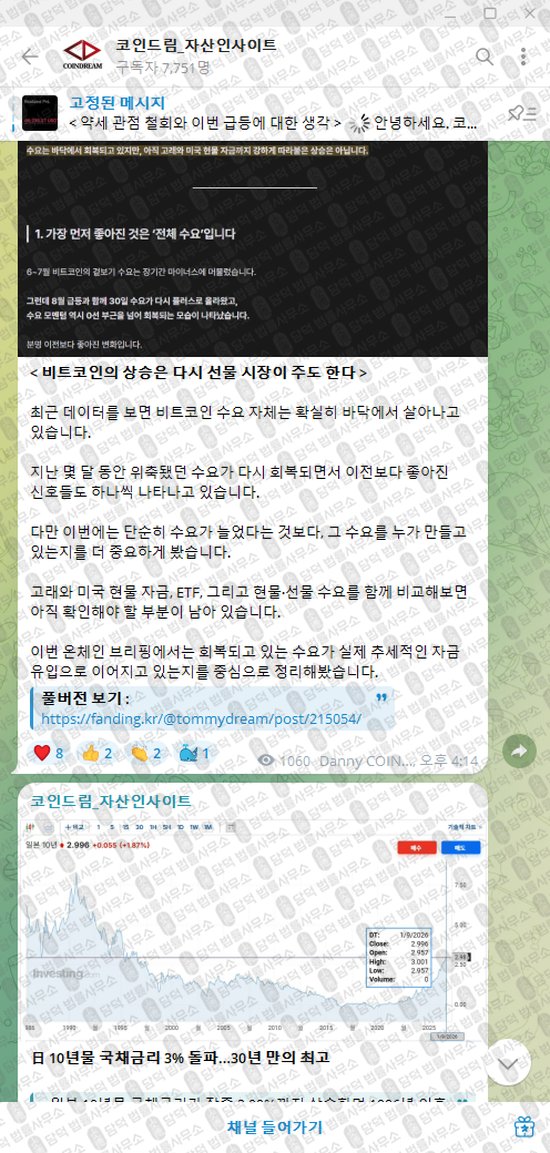 이 사진은 담덕법률사무소에서 캡쳐해둔 코인드림(VIP) 웹사이트 캡쳐 사진이며 URL은 t.me 입니다.