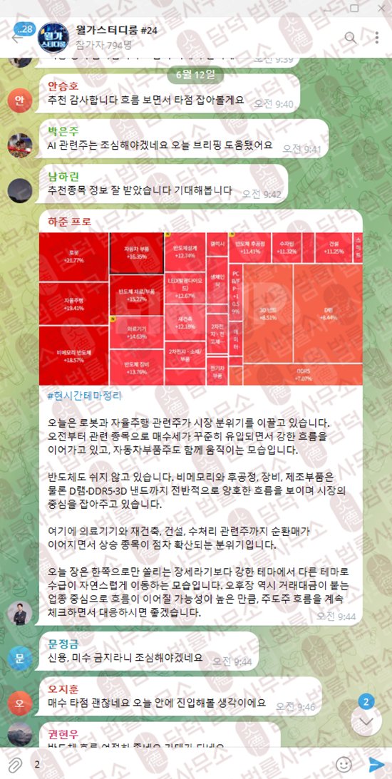 이 사진은 담덕법률사무소에서 캡쳐해둔 월가스터디룸(Wall Street) 관련 자료 사진입니다.